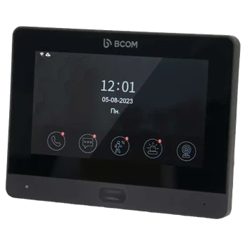 Видеодомофон BCOM BD-760FHD/T Black