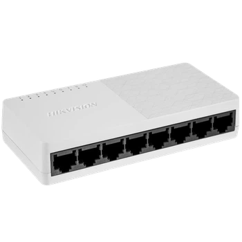 8-портовий гігабітний некерований комутатор Hikvision DS-3E0508D-O