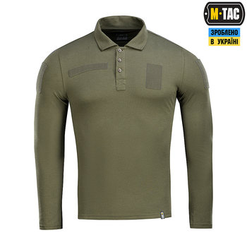 Поло M-Tac тактическое длинный рукав 65/35 Army Olive XL