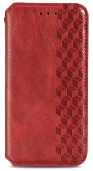Чехол-книжка Cubik Book для Motorola G06 Power / красный