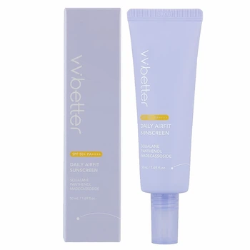 Легкий солнцезащитный крем SPF50+ - VVbetter Daily Airfit Sunscreen 50ml (1192857-1901723284-2)