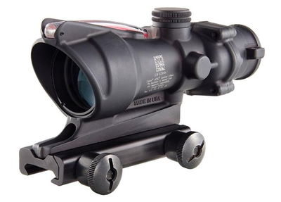 Прицел оптический TRIJICON ACOG 4x32 BAC Dual Illuminated Red Chevron кал.223/5.56 BDC