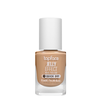 Лак для нігтів topface Jelly Effect Nail Polish швидковисихаючий PT110 , 46 Бежевий