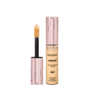 Консилер для обличчя topface Sensitive Mineral 3in1 PT471 № 04 Light to Medium Світло-бежевий