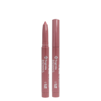 Помада-олівець для губ водостійка Bogenia Velvet Waterproof Matte BG730, 007 Butterscotch Нюдова
