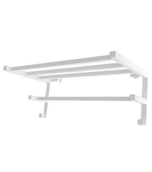 Полиця для рушників навісна профільна HF Sheffield 520x284 white mat Біла