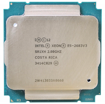 Процессор Intel Xeon e5-2683 v3 2.0-3.0 GHz, LGA2011 120W Б/У