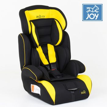 Автокресло детское (группа 1-2-3, 9-36кг) JOY 6960 Y Черно-желтый