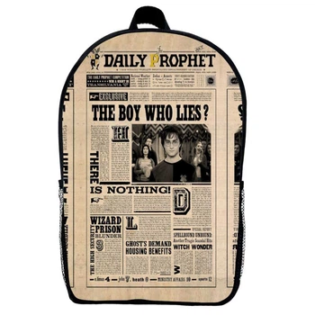 Рюкзак Гарри Поттер детский (Gear bag Harry Potter mini 05) черный, 29 х 21 х 9 см
