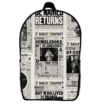 Рюкзак Гарри Поттер детский (Gear bag Harry Potter mini 06) черный, 29 х 21 х 9 см