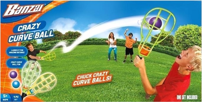 Zestaw do zabawy Banzai Crazy Curve Ball (0191124623760)