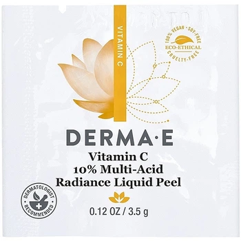 Мультикислотный жидкий пилинг с 10% витамином С для сияния кожи - erma E Vitamin C 10% Multi-Acid Radiance Liquid Peel (пробник) 3.5g (1326391-3394170)