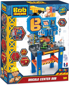 Zestaw do zabawy Smoby Bob the Builder Workbench with Crane (3032163607151)