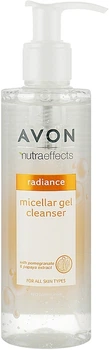 Мицеллярный гель для умывания "Сияние" - Avon Nutra Effects Radiance Micellar Gel Cleanser 195ml (1139149-118146)