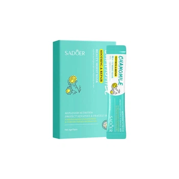 Маска плівка з ромашкою та гіалуроновою кислотою Sadoer Chamomile soothing and repair Mask 1*6г