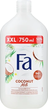 Крем-гель для душа "Кокосовое молоко" Fa Coconut Milk 750ml (647709-930766-2)