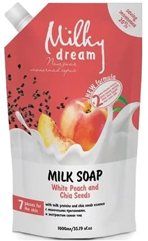 Рідке мило "Білий персик і насіння чіа" - Milky Dream 1000ml (1126568-178718579-2)