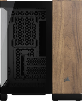 Корпус Corsair 2500X Micro ATX Black/Walnut Wood (CC-9011286-WW)