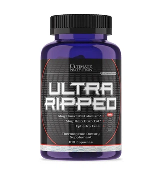 Жироспалювач Ultimate Nutrition Ultra Ripped Ephedra Free 180 caps
