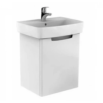 Тумба с умывальником KOLO REKORD 51.5x70x41.2см подвесная белая K99026000