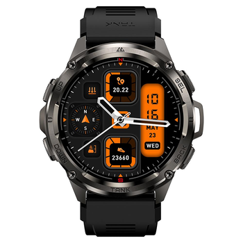 Смарт-годинник Kospet Tank T3 Ultra Black/Silver