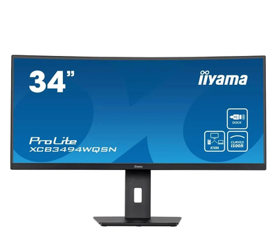 Монитор iiyama Prolite XCB3494WQSN-B5 (XCB3494WQSN-B5) EU