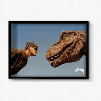 Постер в рамці Stussy Dino 4 А4