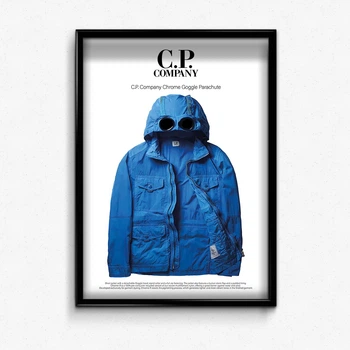 Постер в рамке C.P company blue А4