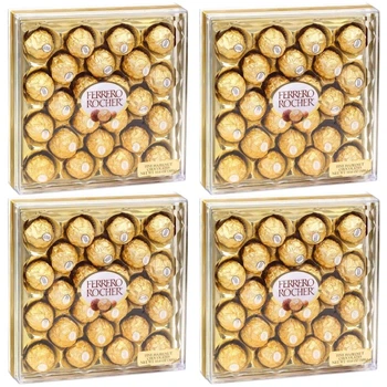 Набір Шоколадні цукерки Ferrero Rocher 300 г х 4 шт