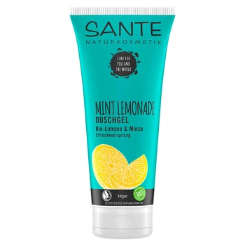 БИО-Гель для душа MINT LEMONADE Лимон и Мята SANTE 200 мл 4025089083351