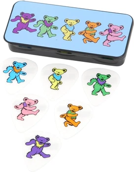 Набор медиаторов Dunlop GDPT02M Grateful Dead Dancing Bear Pick Tin 6 шт (R127369)