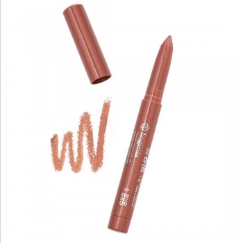 Водостойкая помада-карандаш Bogenia Velvet Waterproof Matte Lipstick 003 Brown Melon для стойкого макияжа 1.4 мл