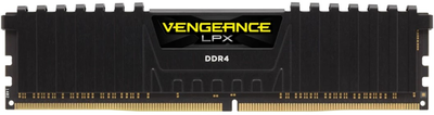 Pamięć RAM Corsair DDR4-3200 131072MB PC4-25600 (Kit of 4x32768) VENGEANCE LPX Black (CMK128GX4M4E3200C16)