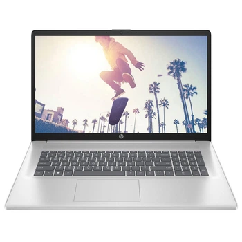 Ноутбук HP 17-cn4023ru 17.3" FHD IPS, 300n/Core 3-100U (4.7)/8Gb/SSD512Gb/Intel Graphics/DOS/Серебристый