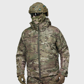 Тактична зимова куртка UATAC Multicam Hard Membrane Climashield Apex L