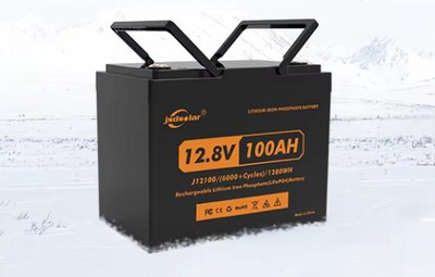 Літій залізо фосфатна акумуляторна батарея класу A Jsdsolar12V 100 Аh BMS 6000+ циклів