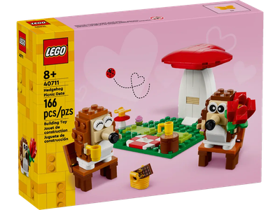 Zestaw klocków LEGO Piknik pary jeżyków 166 elementów (40711)