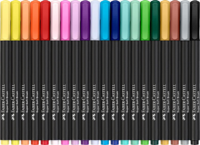 Zestaw flamastrów Faber-Castell Black Edition 20 szt (4005401164524)