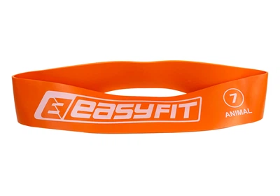 Резинка для фитнеса EasyFit # (30кг) TNS-EF-7 (резиновая петля, латексная лента сопротивления, кольцо для йоги на ноги)