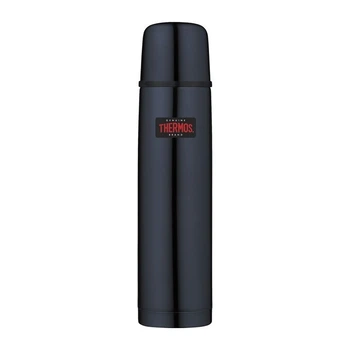 Термос 1л з кнопкою, темно-синій Thermos Mountain 150055