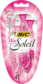 Набір жіночих бритв BIC Miss Soleil без змінних картриджів, 4 шт (896889789)