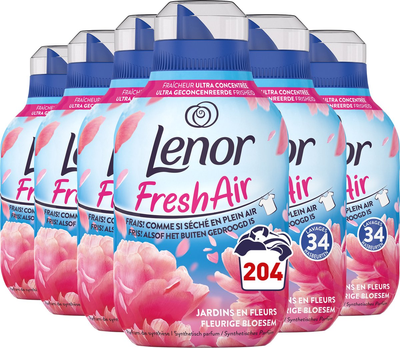 Płyn do płukania Lenor FreshAir Jardins en Fleurs 6x476 g (8006540850480)