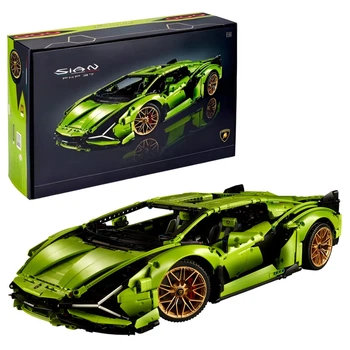 Конструктор Technic Lamborghini Sian FKP 37 на 3696 деталей 1:8 (33605)