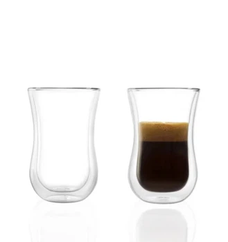 Набір із 2 склянок для кави Stölzle Lausitz Coffee 'N More 90 мл з подвійними стінками (4250020-1)