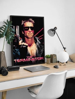 Постер фільму Термінатор у рамці / Плакат Terminator / Арнольд Шварценеггер (T2)