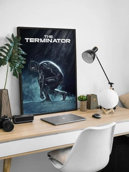 Постер фільму Термінатор / I'll be back / Плакат Terminator / Арнольд Шварценеггер (T3)