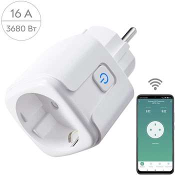 Умная Wi-Fi розетка с таймером Smart