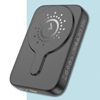 Повербанк J1I7 Power Bank портативна батарея для телефону планшета 5000 mAh, Чорний