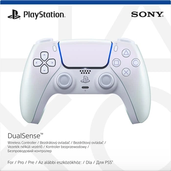 Геймпад Бездротовий Контролер Sony PlayStation (PS5) DualSense Chroma Pearl Насичений перлистий