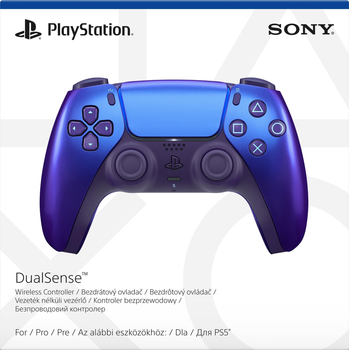 Геймпад Бездротовий Контролер Sony PlayStation (PS5) DualSense Chroma Indigo Насичений індиго